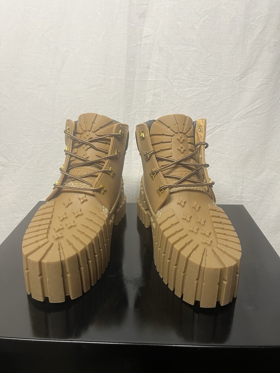 MSCHF 2x4 Boot 2024 Camel Wheat Oversized NY Timbs MSCHF-014 MSCHF 2x4 Boot 2024 Camel Wheat Oversized NY Timbs MSCHF-014