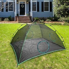 Pawtenda Outdoor Cat Enclosures, Dome Outdoor Cat Tent with Storage Bag, Gree...