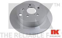 2X Bremsscheibe NK 314422 2 Bremsscheiben Hinterachse Hinten FüR Subaru