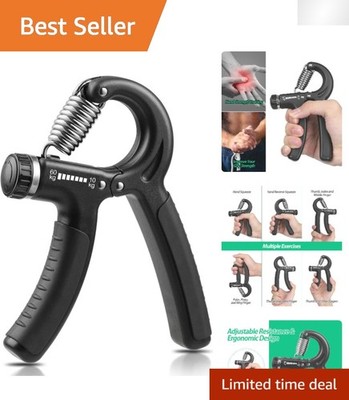 Compact Grip Trainer - 22-132 lbs Resistance for Musicians & Sports Enthusiasts