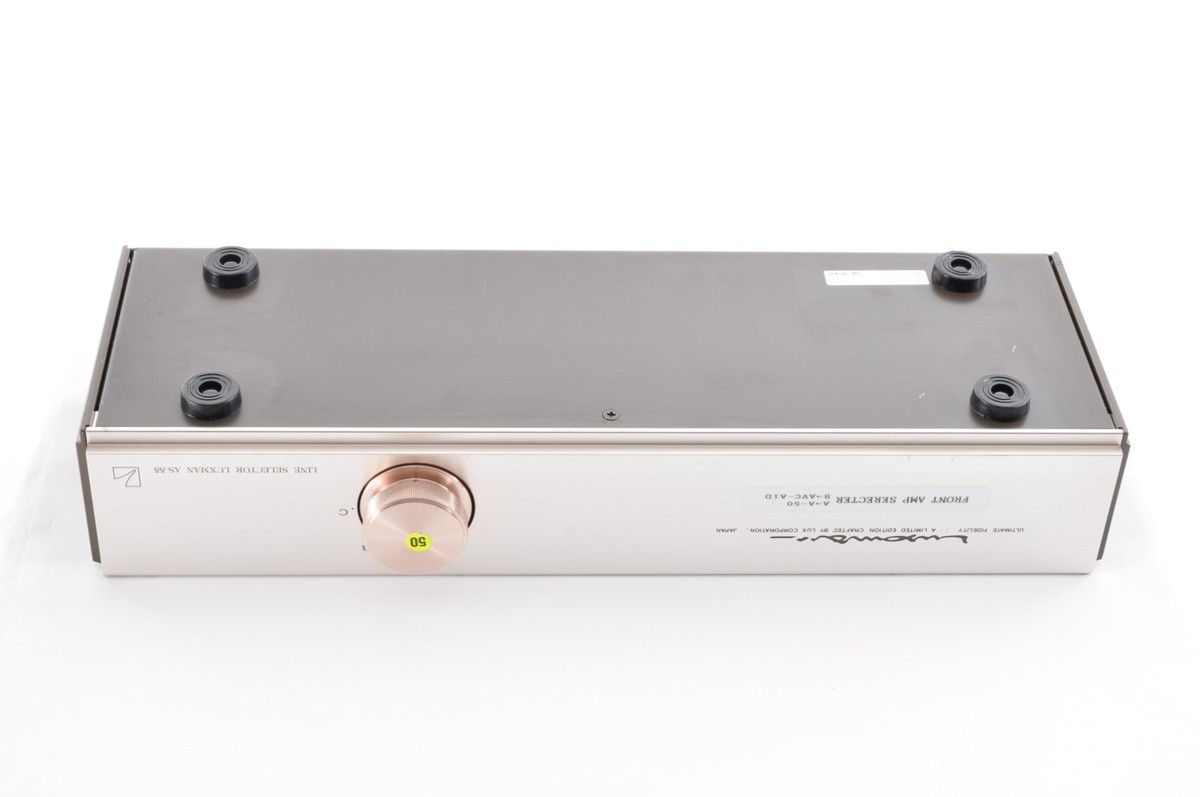 LUXMAN AS-55 Speaker Selector Line Selector 1710-1G2 Tested