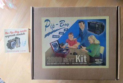 Vault-Tec Pip-Boy Model 2000 Mk VI Full-Size Fallout Retro Kit with Radio Module
