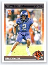 2024 Score #357 Josh Newton Cincinnati Bengals Rookie