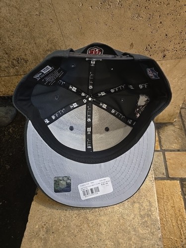 San Francisco 49ers Niners New era 9fifty Grey Shadow Draft Snapback Hat cap Nwt - Picture 4 of 4