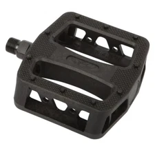 AUTHENTIC SE BIKES 12 O'CLOCK PC PEDALS - BMX PEDALS - 9/16" - SET OF 2 - BLACK