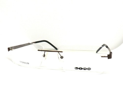 LINK montatura per occhiali da vista uomo donna titanio a giorno senza viti  | eBay