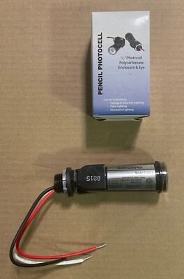 New 2-pcs Long Join JL-104B P18112 PENCIL PHOTOCELL ADJUSTABLE 208-277VAC INPUT
