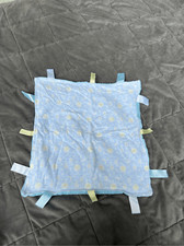 Blue Patterned Baby Tag Lovie