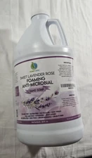 Plainly Earth Sweet Lavender Rose Foaming Anti-Microbial Hand Soap 64 fl oz (See