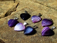 Angelic Violet Flame Pendant with 7 Ancient Spells Positive Energies