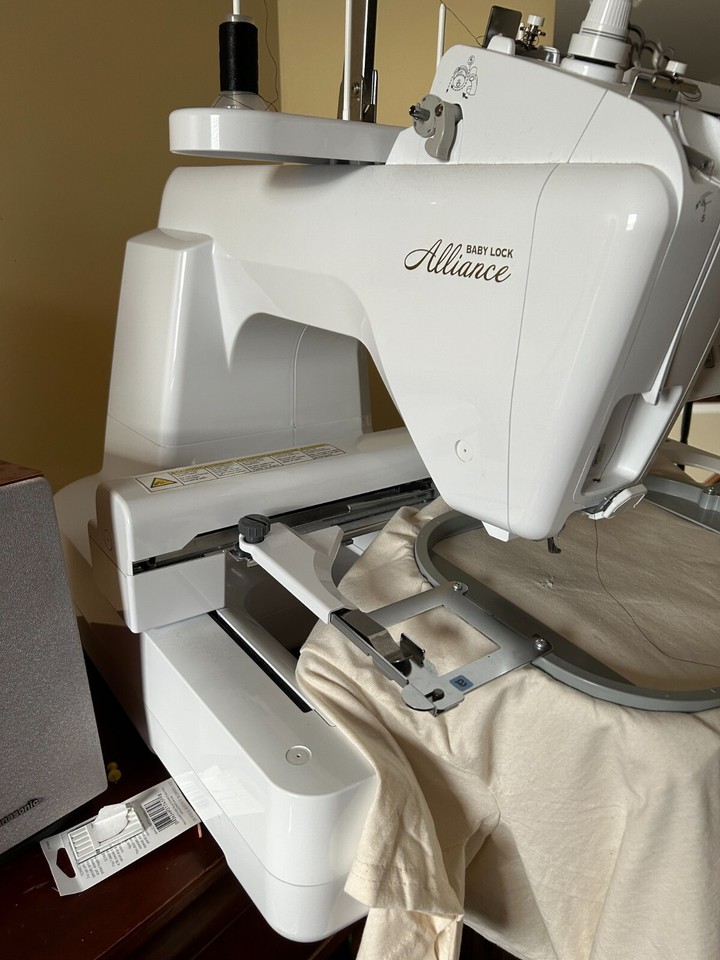 Babylock Alliance Embroidery Machine eBay