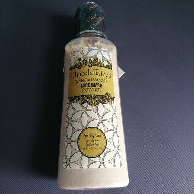 New Chandanalepa Ayurvedic Sandalwood Face Wash Powder Ceylon Herbal Product