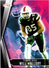 2022 SAGE HIT #60 Will Mallory Red Near Mint