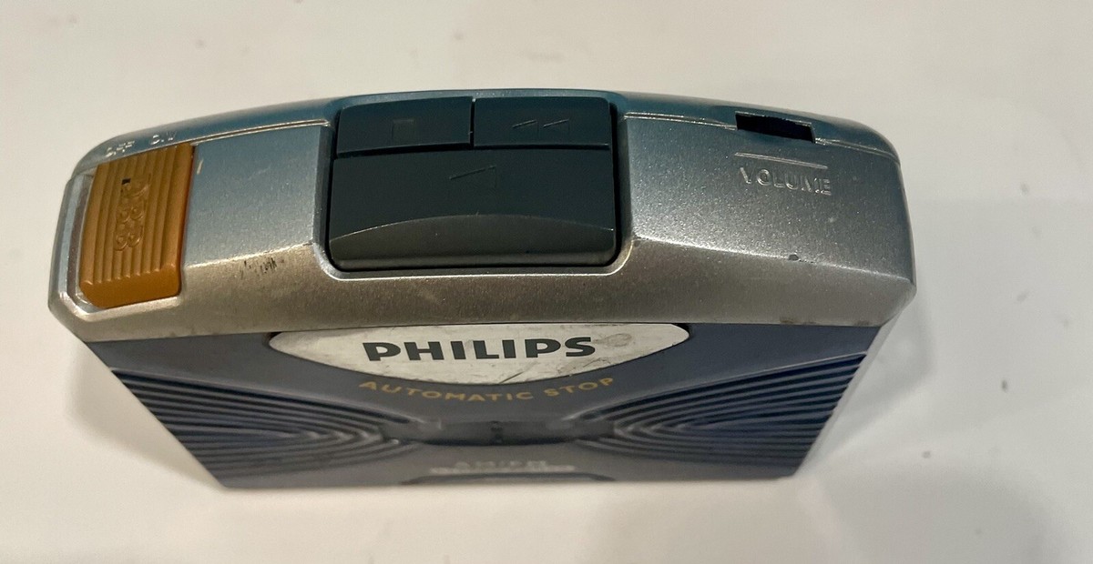 PHILIPS AQ6591 STEREO RADIO CASSETTE PLAYER AM-FM Collectable