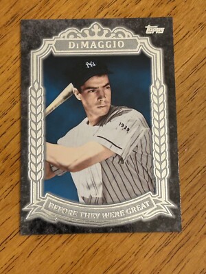 2014 Topps - Before They Were Great #BG-26 Joe DiMaggio @QJ73