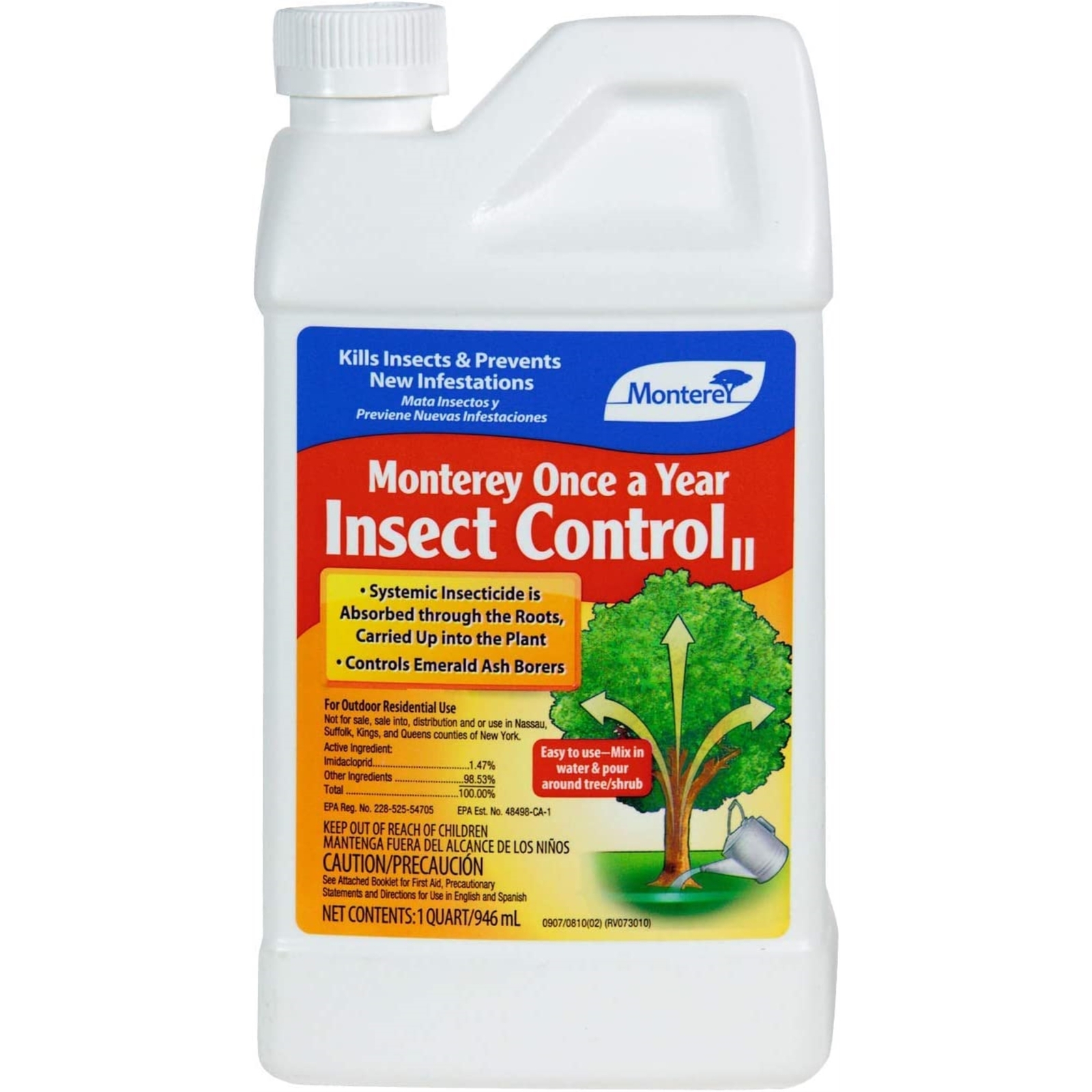 Monterey Once A Year Insect Control Concentrate Insecticide/Pesticide