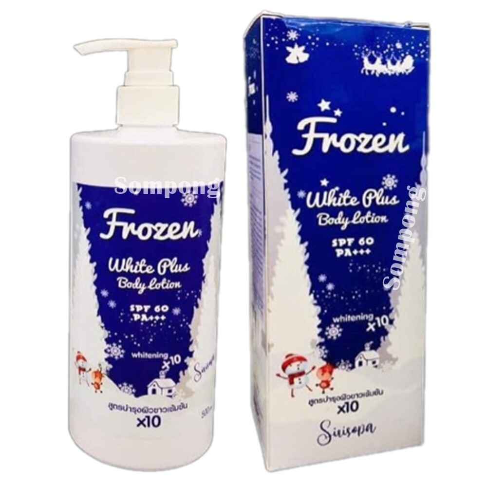 Lotion Body Frozen White Plus Collagen Brightening Whitening SPF60