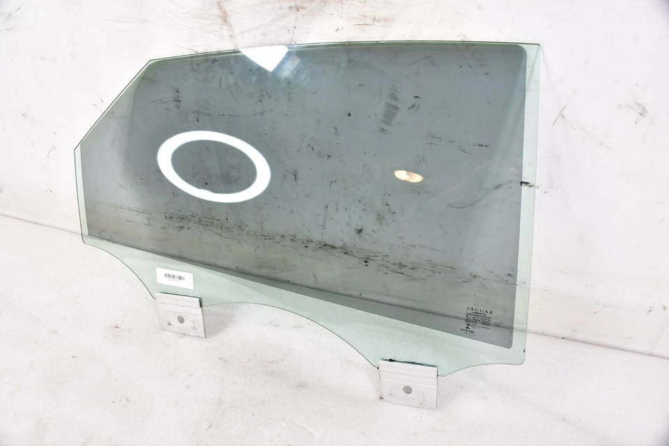 💎 Jaguar XJ XJR 2010-2019 puerta trasera derecha pasajero ventana vidrio OEM CORTO Foto 3 de 4
