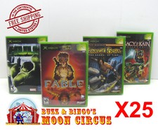25X MICROSOFT XBOX CIB GAME -CLEAR PLASTIC PROTECTIVE BOX PROTECTORS CASE SLEEVE