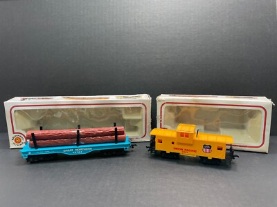 #ad #ad Bachmann Ho Scale Trains Union Pacific 207 Caboose Great Northern Logging 42764 $28.97