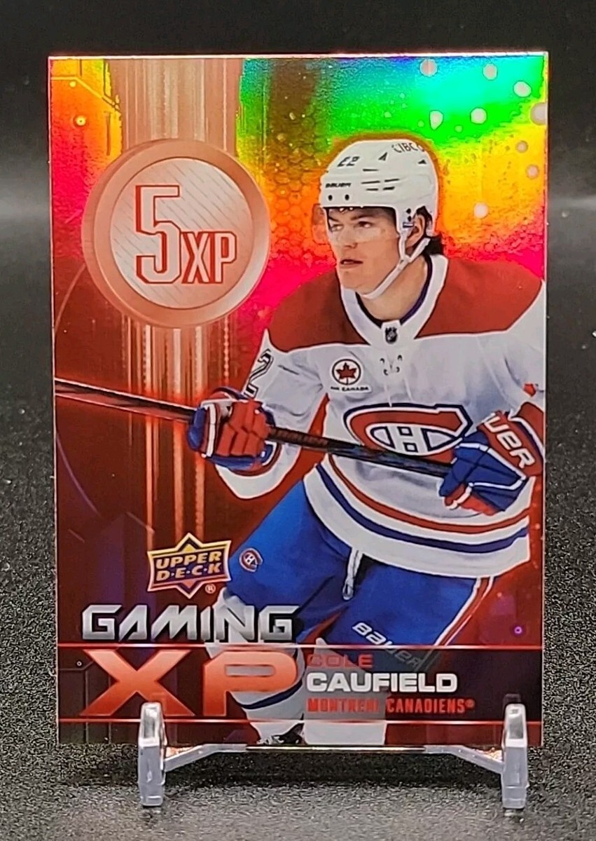 2024-25 Upper Deck Series 1 Gaming XP Cole Caufield #GXP-24 2024-25 Upper Deck Series 1 Gaming XP Cole Caufield #GXP-24