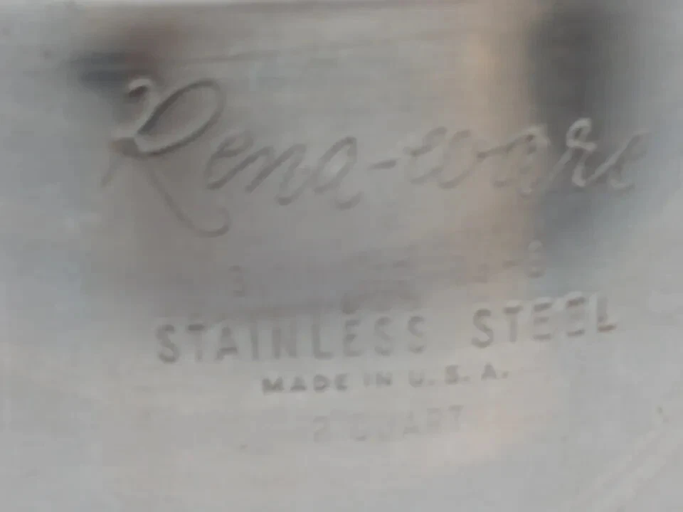 Rena Ware Cacerola 2 Qt West Bend Multi-Plapa Acero Inoxidable Sartén y Tapa Foto 3 de 4