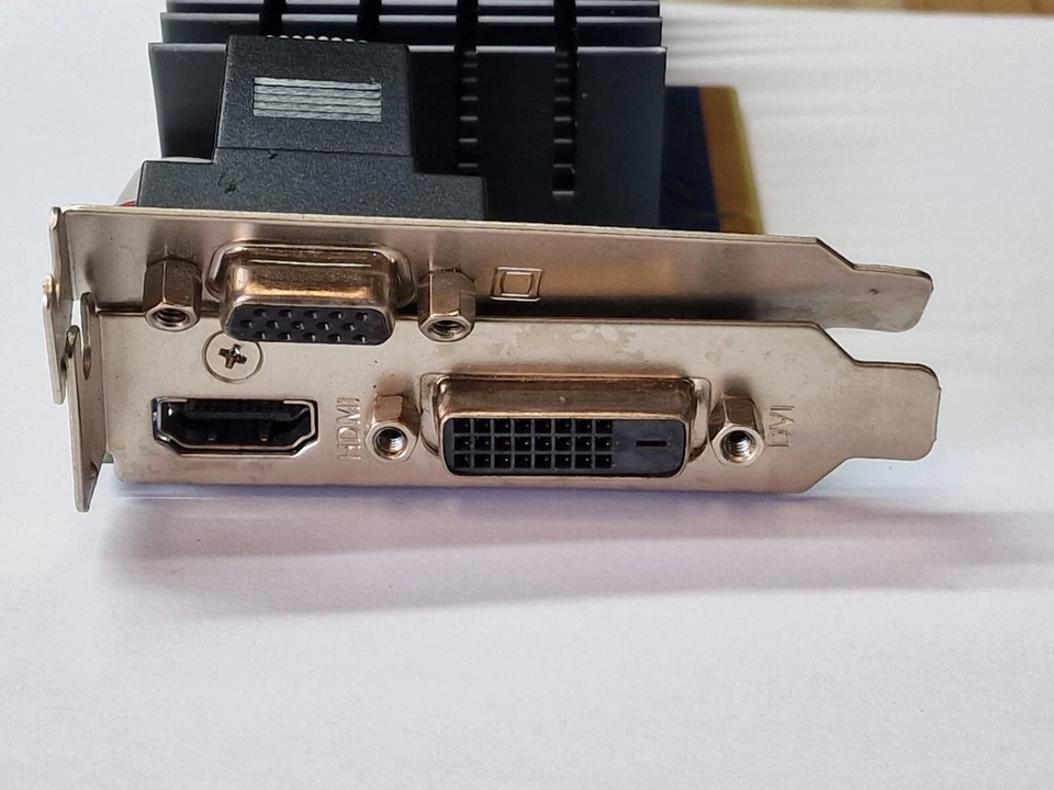 Graphics card GT 710 1GB ASUS - passive cooling - Low Profile GT 710-1-SL HDMI - Image 2 of 4