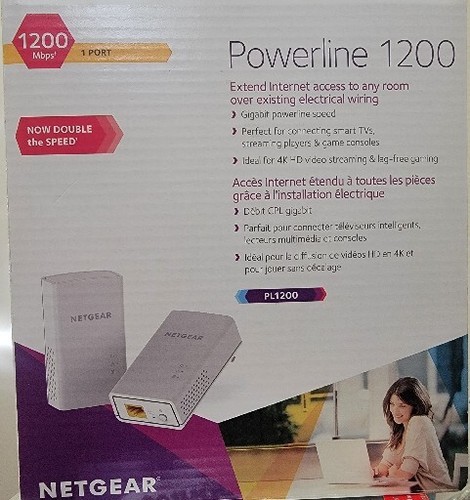 Netgear 2 Powerline 1200 + 2 Estensori WiFi Powerline AV500 - Foto 2 di 5