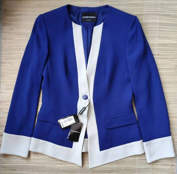 Emporio Armani blazer/jacket women's size 42IT/10UK- Made in Italy, fully lined - Image 4 of 4