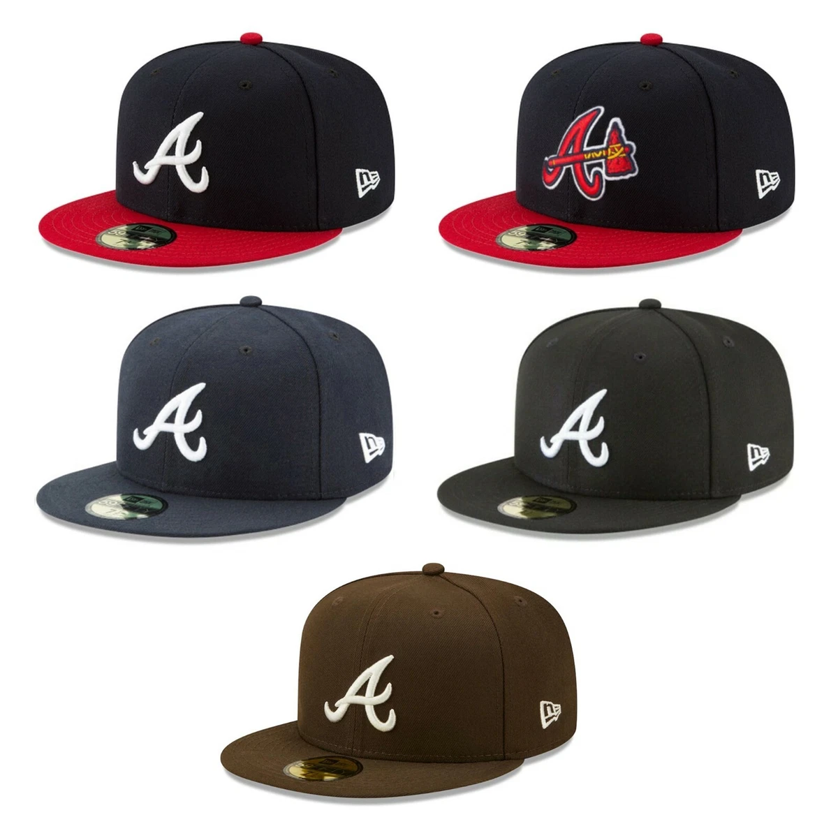 Atlanta Braves ATL MLB Game Authentic 59FIFTY Fitted Cap - 5950 A