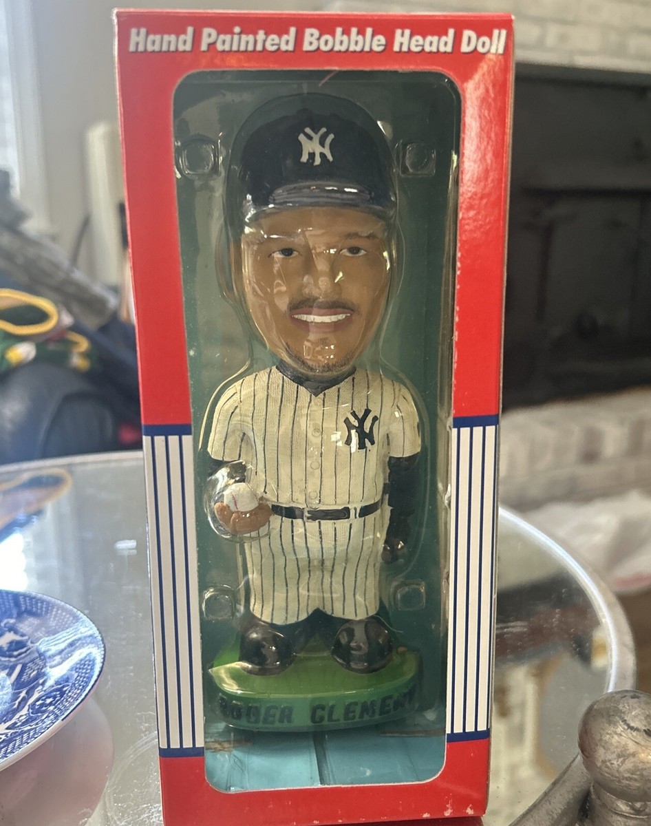 Genuine Hand Painted Bobble Head Doll Roger Clemens NY Yankees