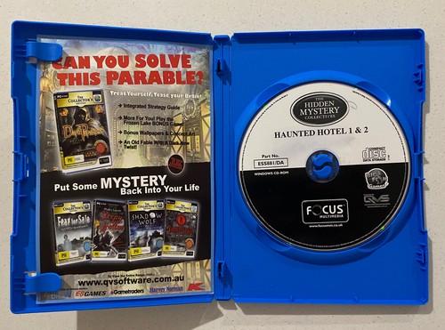 Haunted Hotel 1 & 2 The Hidden Mystery Collectives (PC Windows CD-Rom) - Picture 2 of 3