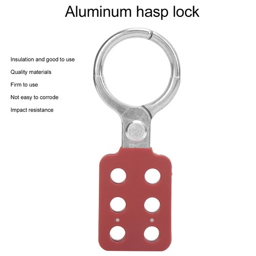 10 Stück Lockout Hasp 38 mm Verriegelung Haspel für chemische Schrank - Bild 8 von 15