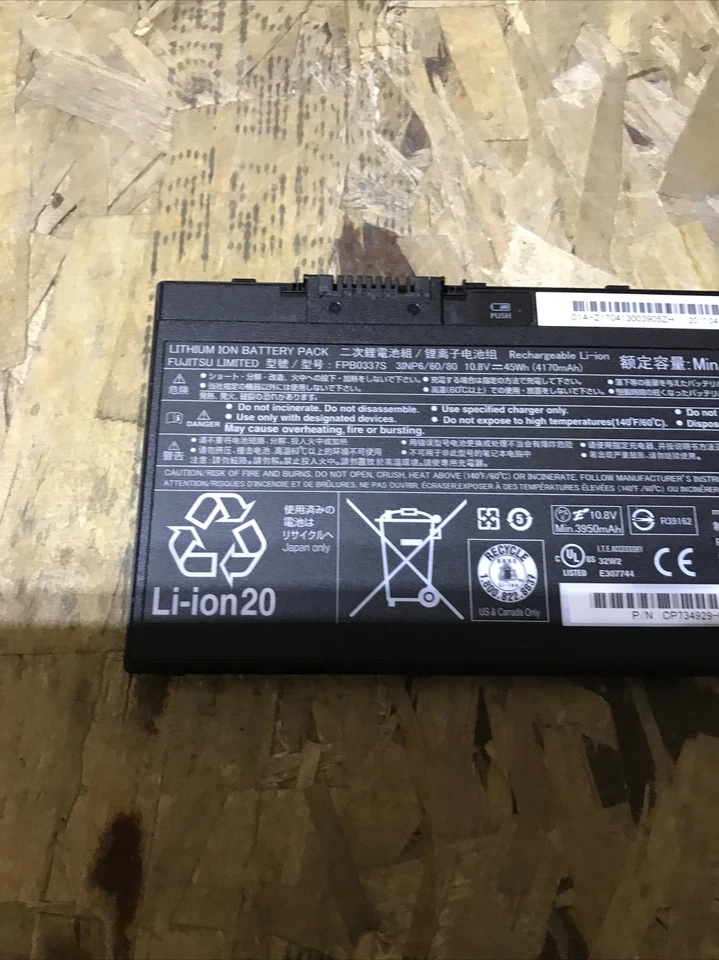 Batería Original FPB0337S FPCBP530 para Fujitsu Limited Lifebook P727 P728 U727 Foto 2 de 4