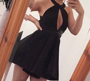 oh polly black dress