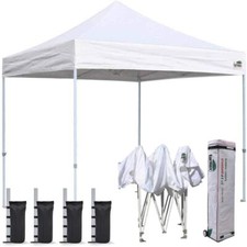 Eurmax 8x8 Portable Event Canopy Water-resist...