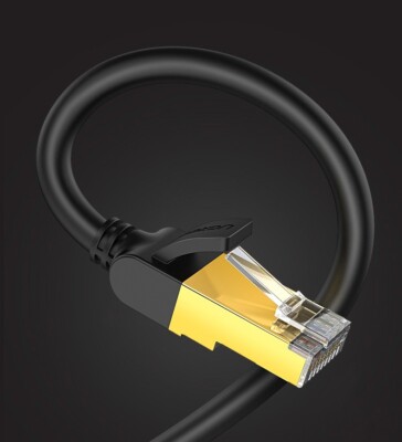 Silent Angel Ethernet Cable | CAT7 | 2xGold Plate | RJ45 | 10Gbp