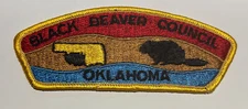 Black Beaver  Council  Strip CSP Oklahoma Boy Scout CC7