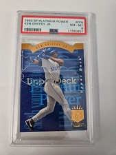 1993 Upper Deck Platinum Power Ken Griffey Jr #PP9 PSA 8