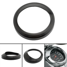 Tachometer Case Kpeedometer Cover 5" Trim Black For Glide Koftail Fat Boy Fxst T