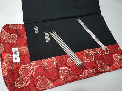 HiyaHiya Sharp Doppel Spitz Nadel Set, Strumpfnadel, 15 CM