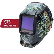 Lincoln Viking 3350 Zombie Auto-Darkening Welding Helmet K4158-4 - $75 Rebate