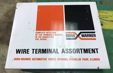 Borg Warner Wire Terminal Assorment Kit Metal Case