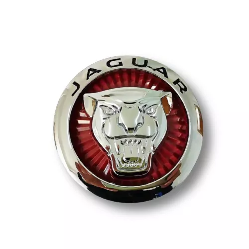 Für Jaguar 86mm 72mm Autoteile vorne Logo schmücken Abzeichen rote Beschichtung - Bild 6 von 22