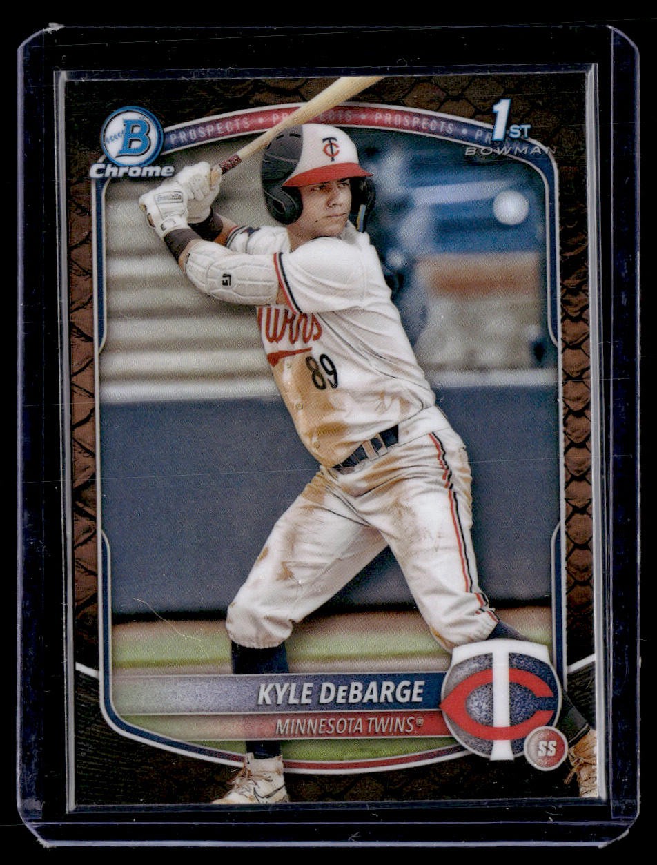 2025 Bowman #BCP-139 Kyle DeBarge Chrome Prospects Reptilian Refractor