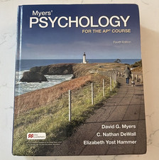 Myers Psychology for the AP Course 4th Ed Pap...