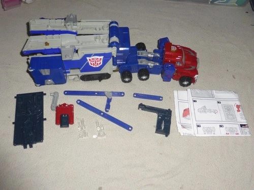 VINTAGE TRANSFORMERS OPTIMUS PRIME ARMADA FIGURE W INSTRUCTIONS HASBRO 2002