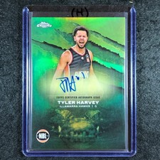 2024-25 Topps Chrome NBL TYLER HARVEY NBL Auto Refractor #TH (H)