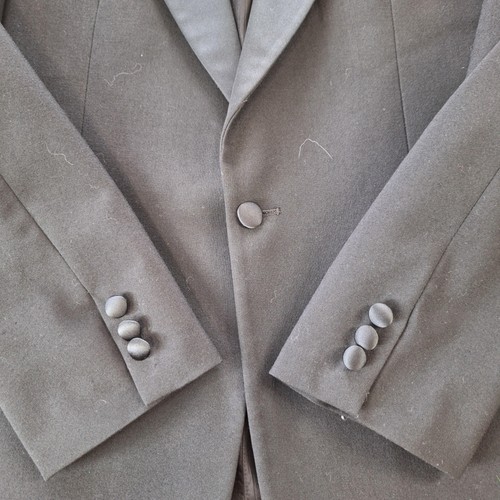 Giacca tuta vintage Givenchy uomo 42 lana smoking senza sfiato 1 bottone formale USA - Foto 2 di 14