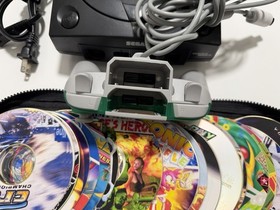 Sega Dreamcast Black Sports Console with Controllers And Games